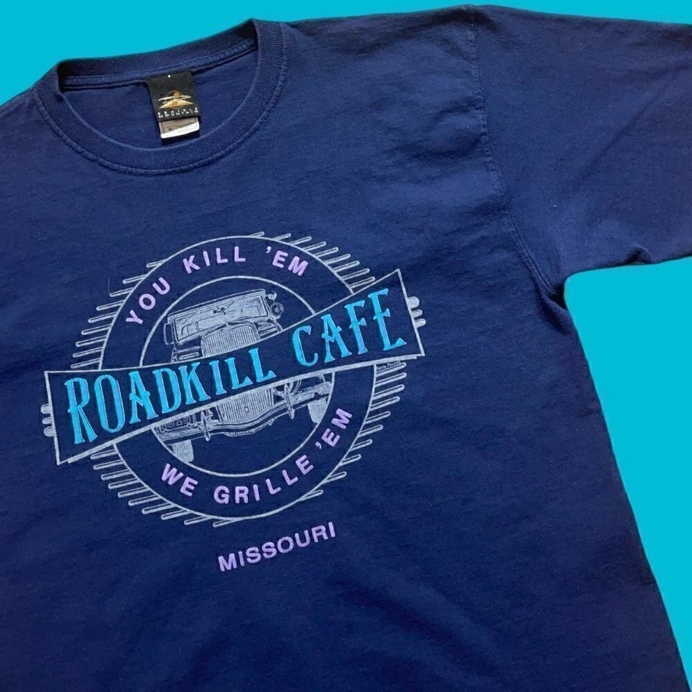 Vintage Road Kill Cafe t shirt - Picture 2 of 9